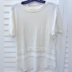 Michael Kors Small Light Sheer Top